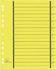 Wekre Trennblätter Trennblätter gelb 50 St. 190 g/m² gelb