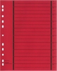 Wekre Trennblätter Trennblätter rot 50 St. 190 g/m² rot