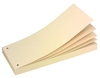Wekre Trennstreifen Trennstr.-Block cs 180g 70St. 180 g/m² chamois
