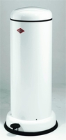 WESCO Mülleimer Big Baseboy 30 weiß m Dämpfung 30, 0 l weiß