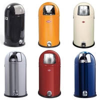 WESCO Mülleimer Kickboy rot 40, 0 l Rot