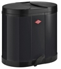WESCO Mülleimer Öko-Sammler 30l schwarz 2x 15, 0 l Schwarz