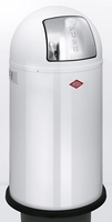 WESCO Mülleimer Pushboy weiß 50, 0 l weiß