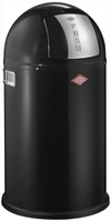 WESCO Mülleimer WESCO Pushboy junior schwarz 22, 0 l Schwarz