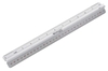 WESTCOTT Lineale Westcott Alu-Lineal,  30 cm 30 cm silber