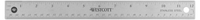WESTCOTT Lineale Westcott Metall-Lineal 30 cm grau