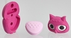 WESTCOTT Radiergummis Westcott Radierer Eule,  pink Pink