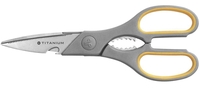 WESTCOTT Scheren Westcott Haushaltsschere 21 cm 21 cm grau-gelb
