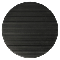WESTCOTT Türstopper Edelstahl pulverbeschichtet 10 cm schwarz
