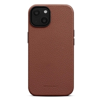 Woolnut Ledercase für iPhone 14,  cognac