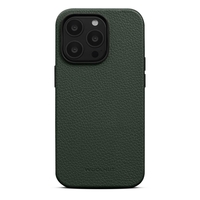 Woolnut Ledercase für iPhone 14 Pro,  grün