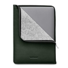 Woolnut Lederhülle für MacBook Pro 16",  grün