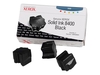 Xerox Original Druckerpatrone 3er Pack schwarz 3.400 Seiten für Phaser 8400 (108R00604)