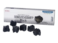 Xerox Original Druckerpatrone 6er Pack schwarz 6.000 Seiten für Phaser 8560 (108R00727)