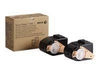 Xerox Original Toner-Set cyan 2x 4.500 Seiten für Phaser7100 (106R02602)