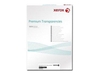 Xerox Premium - Transparentfolien - 100 Mikrometer - A4 (210 x 297 mm) - 50 Blatt - für DocuColor 240,  250 Phaser 63XX, 