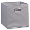 Zeller Aufbewahrungsboxen Aufbewahrungsbox Vlies grau 30, 0 l - 32, 0 x 32, 0 x 32, 0 cm grau