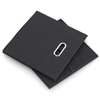Zeller Aufbewahrungsboxen Aufbewahrungsbox Vlies schwarz 30, 0 l - 32, 0 x 32, 0 x 32, 0 cm schwarz