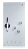 Zeller Glas-Magnettafeln Memoboard weiß 20x40 M.Haken 20, 0 x 40, 0 cm bruchfestes Glas,  Rückseite Metall weiß