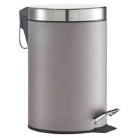 Zeller Kosmetikeimer 3, 0 l - grau