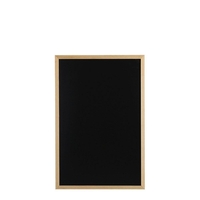 Zeller Kreidetafeln Zeller Kreide/Magnettaf 40x60 60 x 40 cm Kunststoff,  beschichtet Schwarz