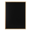 Zeller Kreidetafeln Zeller Kreide/Magnettaf 60x80 80 x 60 cm Kunststoff,  beschichtet Schwarz