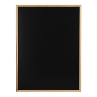 Zeller Kreidetafeln Zeller Kreide/Magnettaf 60x80 80 x 60 cm Kunststoff,  beschichtet Schwarz