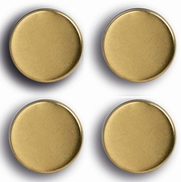 Zeller Magnete Magnete gold 4St. Gold