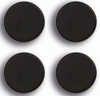 Zeller Magnete Magnete schwarz 4St. Schwarz