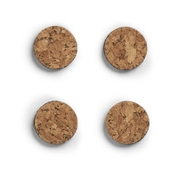 Zeller Magnete Zeller Magnet-Set Kork 4tlg Braun