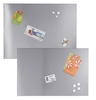 Zeller Magnettafeln Edelstahl-Magnettafel 40x60cm 40, 0 x 60, 0 cm silber