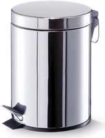 Zeller Mülleimer Treteimer Edelstahl 12l 12, 0 l edelstahl