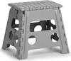 Zeller Schemel Klapphocker grau 37x30x32 36, 5 x 4, 0 x 46, 0 cm grau
