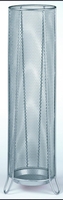 Zeller Schirmständer Schirmständer Meshline alu 17722 silber Stahl