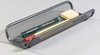 Zeller Stiftablagen Mesh Bleistiftablage Antrazit 25, 0 x 9, 2 x 3, 5 cm Grau