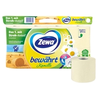 Zewa Toilettenpapier Zewa Toi-Pa bewährt Kamil 8Ro 3-lagig