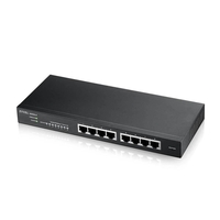 Zyxel GS1915 Series GS1915-8 - Switch - kompatibel mit NebulaFLEX - Smart - 8 x 10/100/1000 Desktop