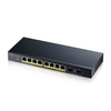 Zyxel Switch 10-Port Gigabit 2-Port SFP,  8-Port PoE+ 77W Smart Managed
