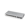 Zyxel Switch 12-Port Multigigabit Ethernet 8-Port Gigabit,  3-Port 10 Gbps,  1-Port SFP+ Web managed
