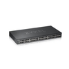 Zyxel Switch 50-Port Gigabit 44-Port Ethernet,  4-Port Combo,  2-Port SFP Smart Managed 26dBA