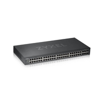 Zyxel Switch 50-Port Gigabit 44-Port Ethernet,  4-Port Combo,  2-Port SFP Smart Managed 26dBA