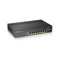 Zyxel Switch 8-Port Gigabit 8-Port Ethernet,  2-Port Combo Smart Managed 0dBA