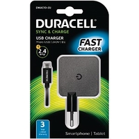 Duracell 2.4A 1M Micro USB Mains Charger (DMAC10-EU)