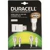 Duracell Apple Lightning AC/DC + 2 x cable bundle (DRBUN002-EU)