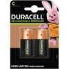 Duracell aufladbare Batterien der Größe C (Babyzellen) (HR14)