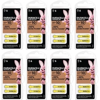 Duracell DA10 Hearing Aid Battery - 48 Pack (DA10B8)