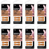Duracell DA13 Hearing Aid Battery- 48 Pack (DA13B8)