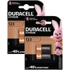 Duracell DL123/CR123A Lithium Battery - 4 Pack (BUN0088A)