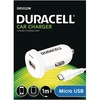 Duracell In Car 2.4A Charger + 1M Micro USB Cable (DR5022W)