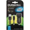 Duracell In Car 2.4A Charger + 1M Micro USB Cable (DR5032A)